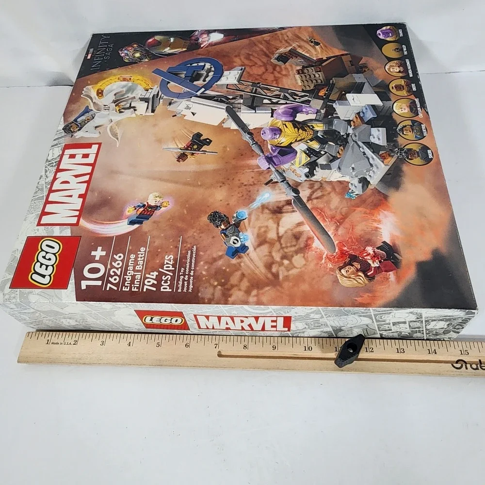 LEGO Marvel 76266 Endgame Final Battle – New Factory Sealed Retired